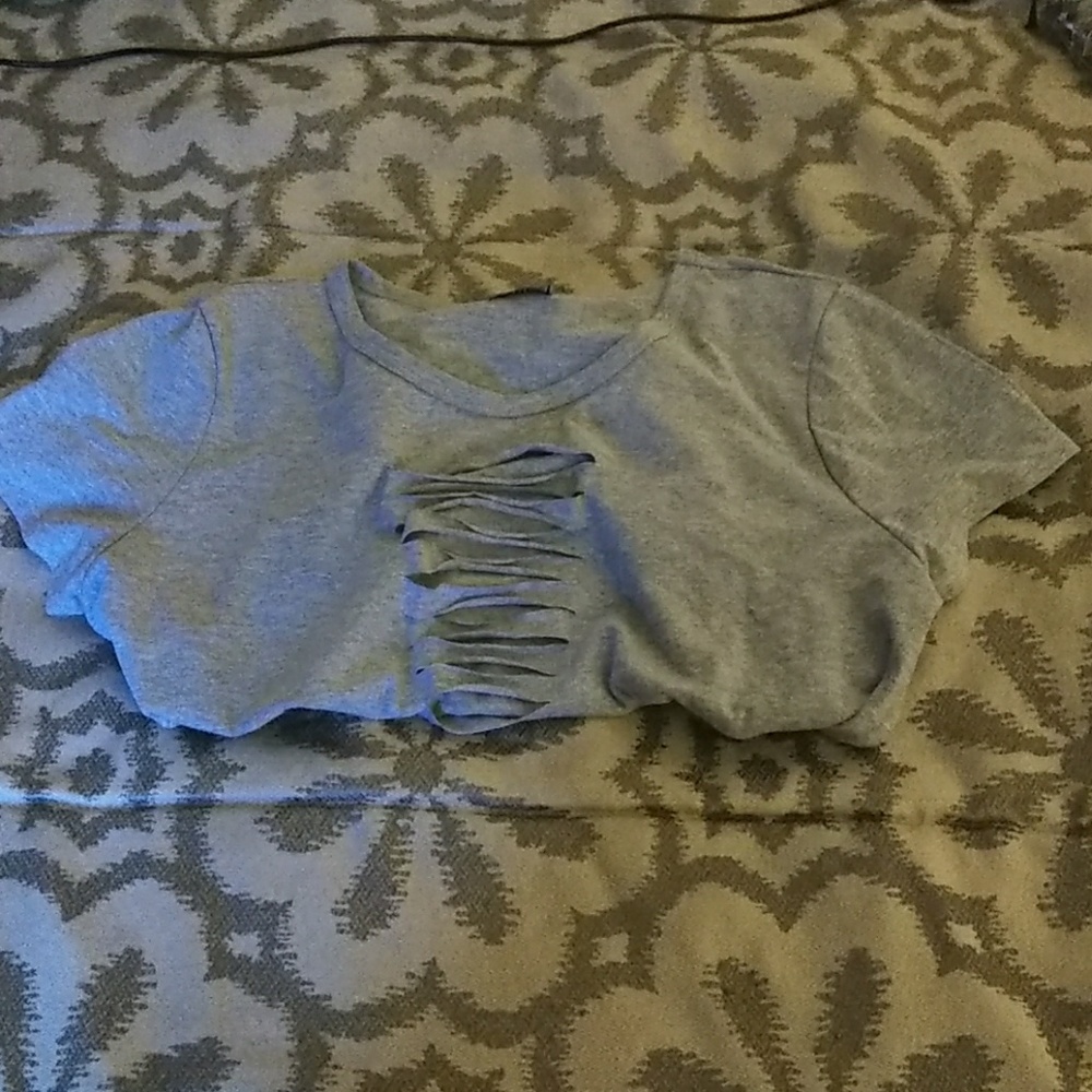 Womans Ripped T-SHIRT - Picture 2 of 3